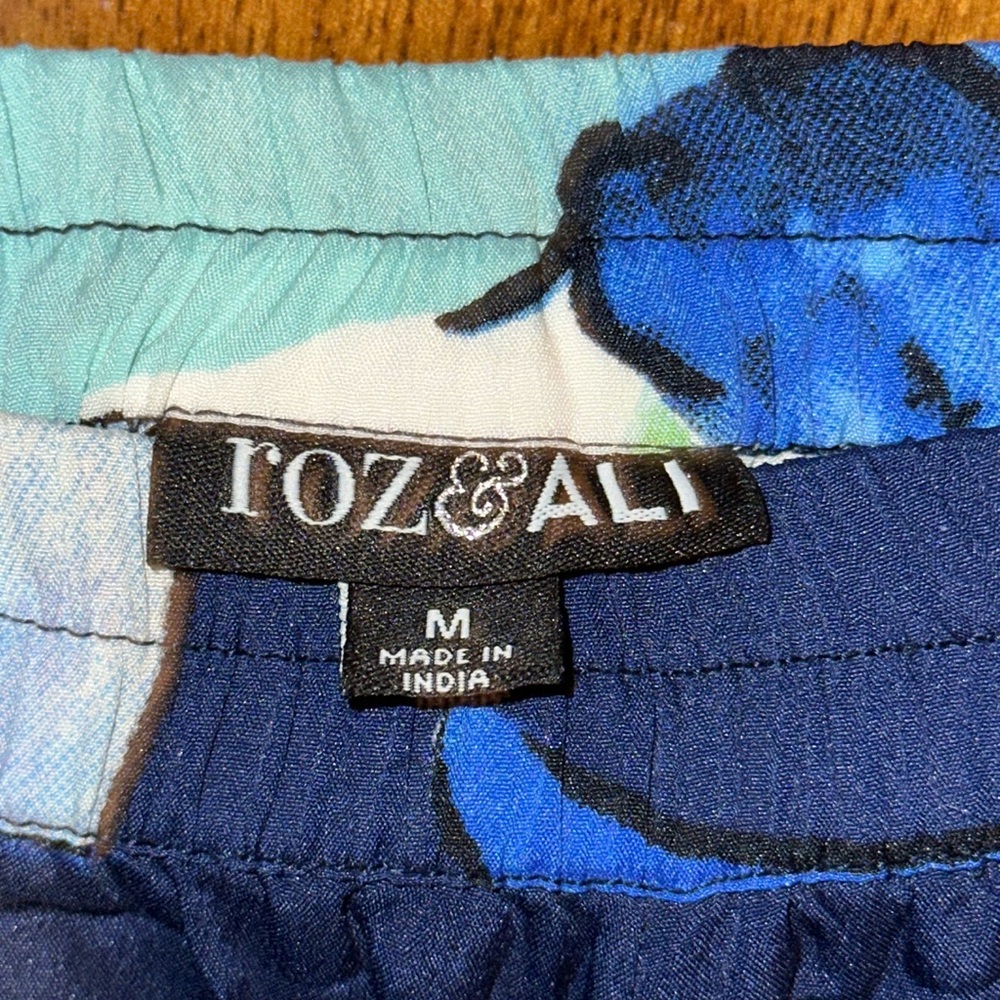 EUC Dress Barn Roz & Ali Flower Maxi Skirt - Picture 3 of 5